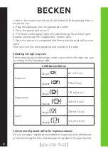 Preview for 12 page of Becken BECM4567 Instruction Manual