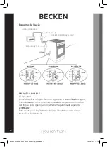 Предварительный просмотр 72 страницы Becken BFE4510 IX Instruction Manual