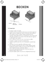 Предварительный просмотр 78 страницы Becken BFE4510 IX Instruction Manual