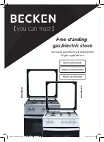 Becken BGS4505 IX Instruction Manual preview