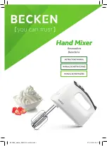 Becken BHM3133 Instruction Manual preview