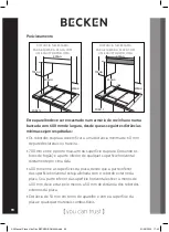 Preview for 90 page of Becken BKGH4446 Instruction Manual