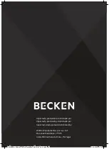 Preview for 44 page of Becken BMF3184 Instruction Manual