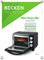 Becken BMO4136 Instruction Manual preview