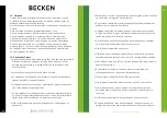 Preview for 22 page of Becken BMO4760 Instruction Manual