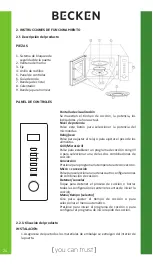 Предварительный просмотр 24 страницы Becken BMW 4288 Instruction Manual