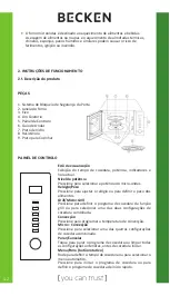 Предварительный просмотр 42 страницы Becken BMW 4288 Instruction Manual