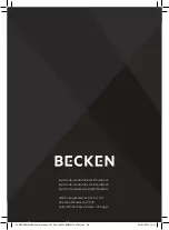 Preview for 68 page of Becken BMW4474 Instruction Manual