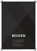 Preview for 80 page of Becken BMW4477 Instruction Manual