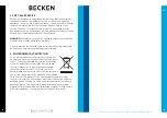 Preview for 8 page of Becken BPTC2799 Instruction Manual