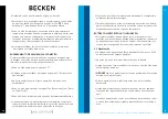 Preview for 20 page of Becken BPTC2799 Instruction Manual