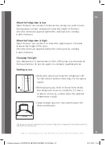 Предварительный просмотр 19 страницы Becken BSBS2355 IX Instruction Manual