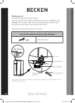 Предварительный просмотр 78 страницы Becken BSBS2355 IX Instruction Manual