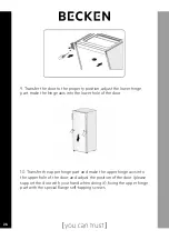 Preview for 26 page of Becken BSD4868 Installation Manual