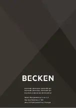 Preview for 108 page of Becken BSD4868 Installation Manual