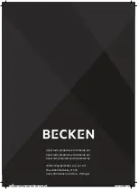 Preview for 64 page of Becken BSS4426 Instruction Manual