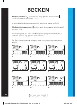 Предварительный просмотр 64 страницы Becken BTE3512 Instruction Manual