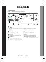 Предварительный просмотр 66 страницы Becken BWM5379IX Instruction Manual