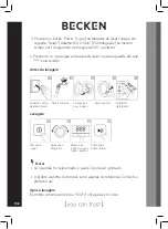 Предварительный просмотр 108 страницы Becken BWM5379IX Instruction Manual