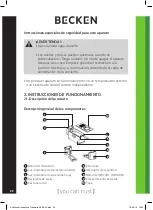 Предварительный просмотр 22 страницы Becken DF-60 Instruction Manual