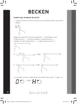 Предварительный просмотр 60 страницы Becken Flex BIH3302 Instruction Manual