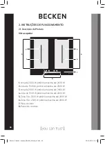 Предварительный просмотр 98 страницы Becken Flex BIH3302 Instruction Manual