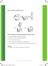 Preview for 11 page of Becken Spiralizer Instruction Manual