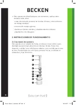 Preview for 20 page of Becken Spiralizer Instruction Manual