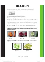 Preview for 36 page of Becken Spiralizer Instruction Manual