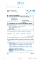 Предварительный просмотр 46 страницы Becker 0622.834-923 Installation And Operation Manual