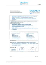 Предварительный просмотр 49 страницы Becker 0622.834-923 Installation And Operation Manual