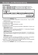 Preview for 20 page of Becker 4034 630 013 Assembly And Operating Instructions Manual