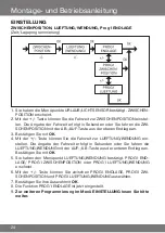 Preview for 24 page of Becker 4034 630 013 Assembly And Operating Instructions Manual