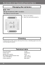 Preview for 60 page of Becker 4034 630 013 Assembly And Operating Instructions Manual