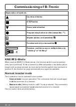 Предварительный просмотр 48 страницы Becker 40340002300 Assembly And Operating Instructions Manual