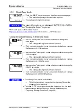 Предварительный просмотр 21 страницы Becker AR6201 Series Operating Instructions Manual