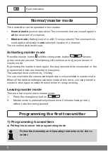 Предварительный просмотр 8 страницы Becker B-Tronic EasyControl EC5415B Assembly And Operating Instructions Manual