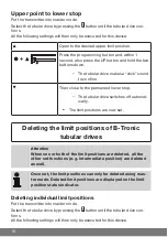 Предварительный просмотр 18 страницы Becker B-Tronic EasyControl EC5415B Assembly And Operating Instructions Manual