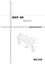 Предварительный просмотр 1 страницы Becker BAP-50 Owner'S Manual