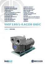 Preview for 1 page of Becker BASIC VASF 2.80/1-0.AC230 Operating Instructions Manual