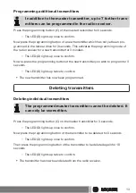 Предварительный просмотр 13 страницы Becker Beck-O-Tronic 5 Assembly And Operating Instructions Manual