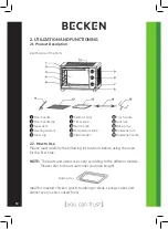 Предварительный просмотр 12 страницы Becker BMO4134 Instruction Manual