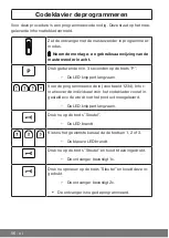 Предварительный просмотр 56 страницы Becker Centronic EasyControl  EC513 Assembly And Operating Instructions Manual