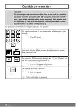 Предварительный просмотр 60 страницы Becker Centronic EasyControl  EC513 Assembly And Operating Instructions Manual