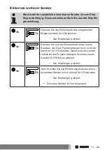 Предварительный просмотр 11 страницы Becker Centronic MemoControl MC411-III Assembly And Operating Instructions Manual