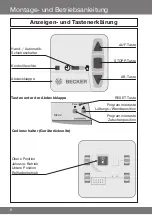 Предварительный просмотр 6 страницы Becker Centronic MemoControl MC42 Assembly And Operating Instructions Manual