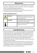 Предварительный просмотр 3 страницы Becker Centronic MemoControl  MC441-II Assembly And Operating Instructions Manual