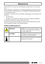 Предварительный просмотр 3 страницы Becker Centronic SensorControl SC211-II Assembly And Operating Instructions Manual