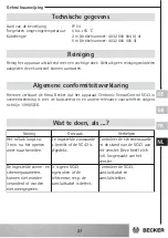 Предварительный просмотр 27 страницы Becker Centronic SensorControl SC43 Operating Instructions Manual