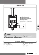 Предварительный просмотр 17 страницы Becker Centronic SensorControl SC711 Assembly And Operating Instructions Manual